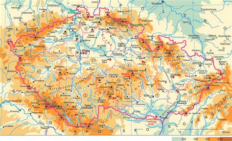 Mapa Česka a Slovenska s vyznačenými oblasťami obľúbenosti hermelínu