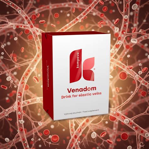 Infografika: Venadom - zloženie a účinky na cievy