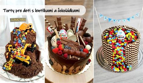 Ilustrácia dekorácií pre detské torty