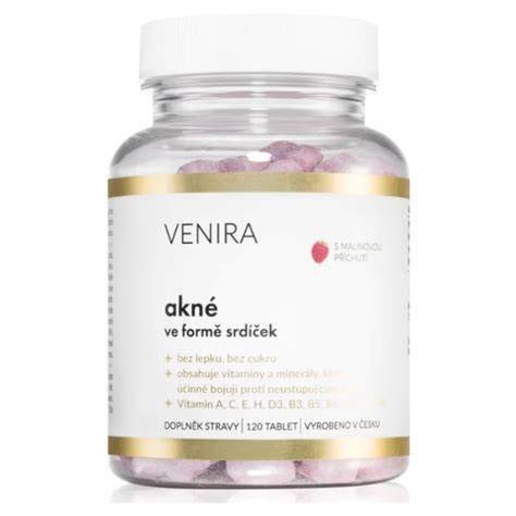 Infografika: Vplyv stravy na výskyt akné (GI, omega-3, mlieko, probiotiká)