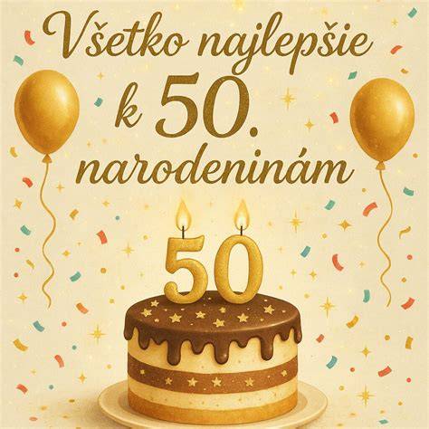 Infografika: Ako napísať vtipné a dojemné prianie na 50. narodeniny